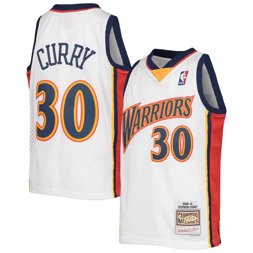 Stephen Curry Golden State Warriors Mitchell & Ness Youth 2009-10 Hardwood Classics Swingman Jersey