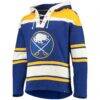 Buffalo Sabres '47 Superior Lacer Hoodie - - Back View
