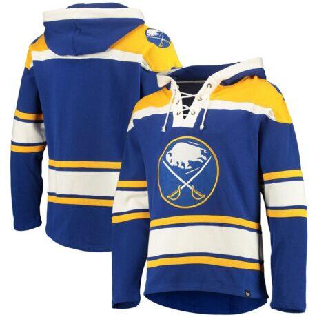 Buffalo Sabres '47 Superior Lacer Hoodie - - Front View