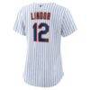 Francisco Lindor New York Mets Nike Women's Home Replica Player Jersey - White - Detail View