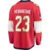 Carter Verhaeghe Florida Panthers Fashion7 Home Breakaway Jersey - Red - Detail View