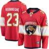 Carter Verhaeghe Florida Panthers Fashion7 Home Breakaway Jersey - Red - Front View