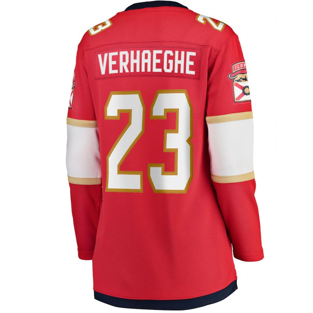 Carter Verhaeghe Florida Panthers Fashion7 Women's Home Breakaway Jersey