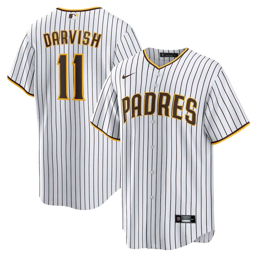 Yu Darvish San Diego Padres Nike Home Replica Player Jersey