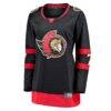 Brady Tkachuk Ottawa Senators Fashion7 Women's Home Breakaway Jersey - Black - Side View