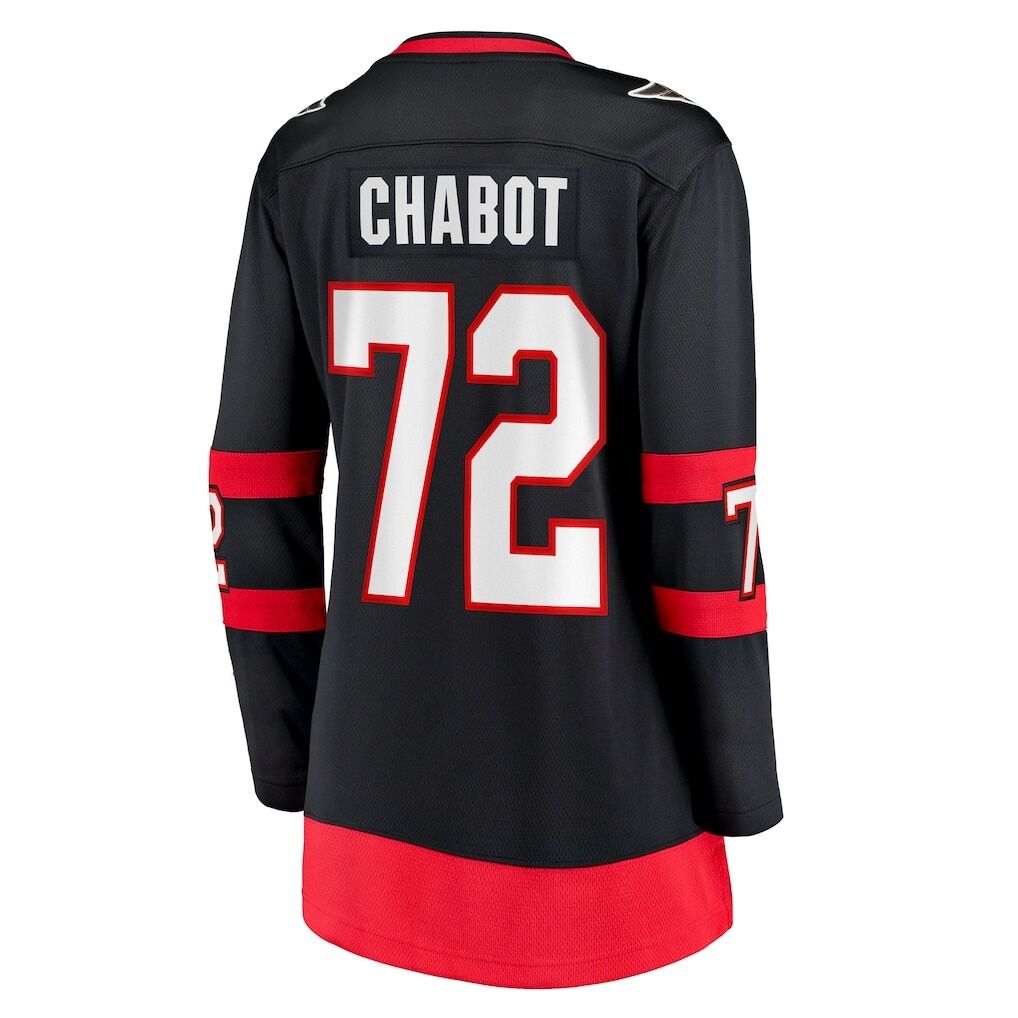 Thomas Chabot Ottawa Senators Fashion7 Women's Home Breakaway Jersey