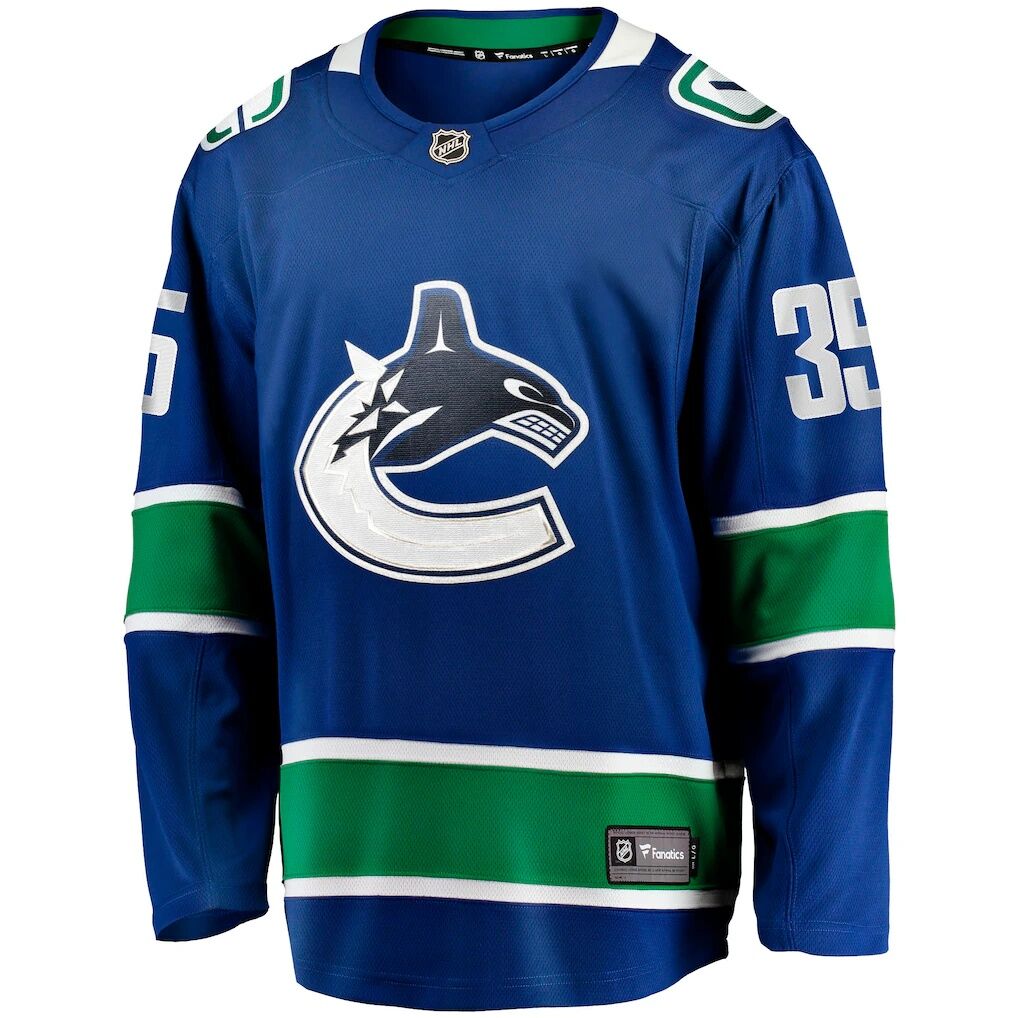 Thatcher Demko Vancouver Canucks Fashion7 Home Breakaway Jersey