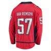 Trevor van Riemsdyk Washington Capitals Fashion7 Home Breakaway Jersey - Red - Detail View
