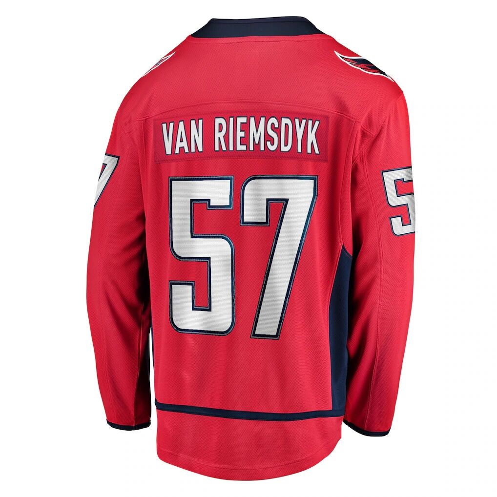 Trevor van Riemsdyk Washington Capitals Fashion7 Home Breakaway Jersey