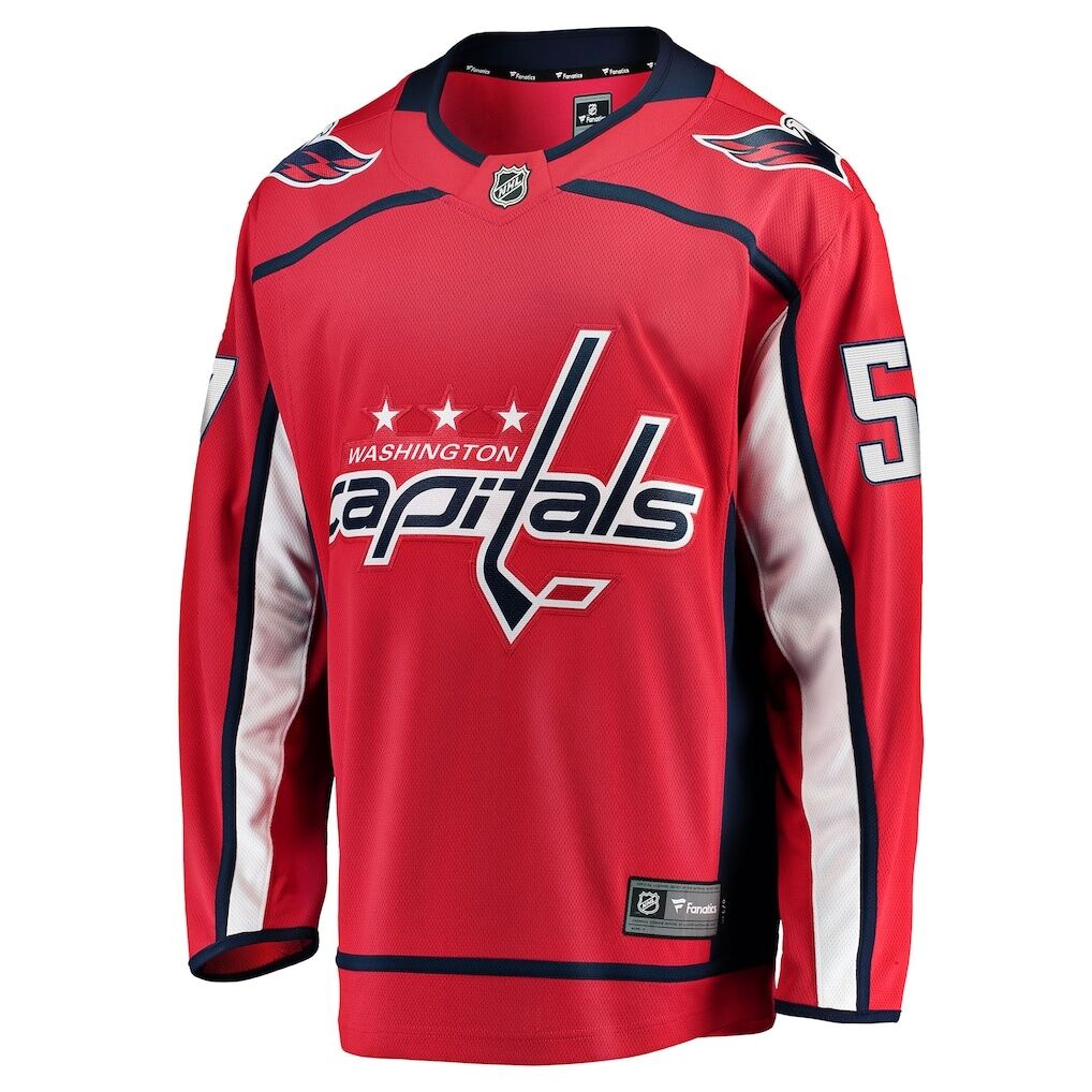 Trevor van Riemsdyk Washington Capitals Fashion7 Home Breakaway Jersey