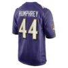 Marlon Humphrey Baltimore Ravens Nike Game Team Jersey - Purple - Detail View