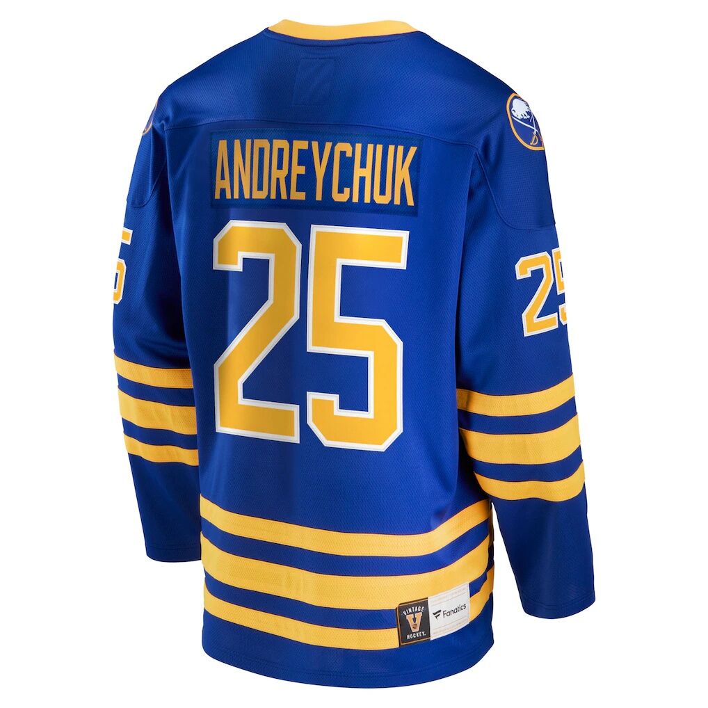 Dave Andreychuk Buffalo Sabres Fashion7 Breakaway Retired Player Jersey - Royal