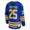 Dave Andreychuk Buffalo Sabres Fanatics Breakaway Retired Player Jersey - - Side View