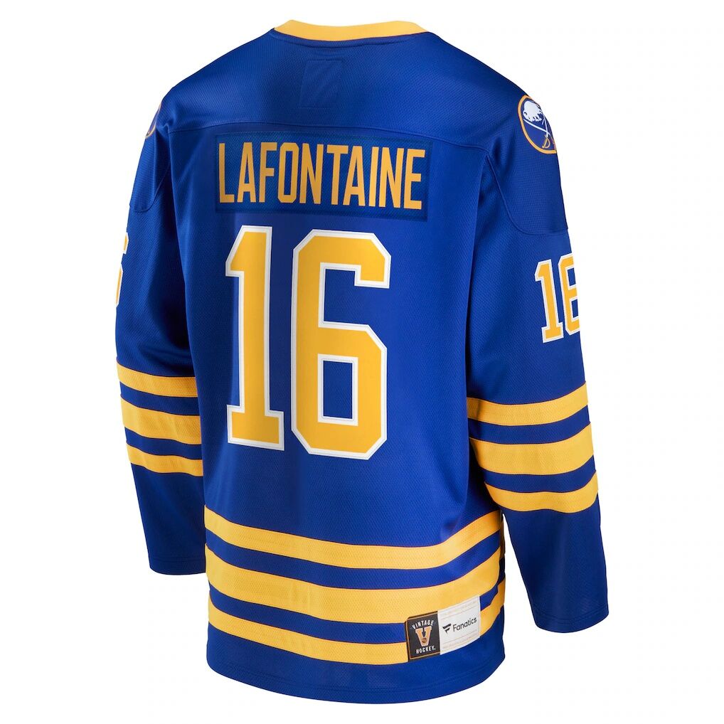 Pat LaFontaine Buffalo Sabres Fashion7 Breakaway Retired Player Jersey - Royal