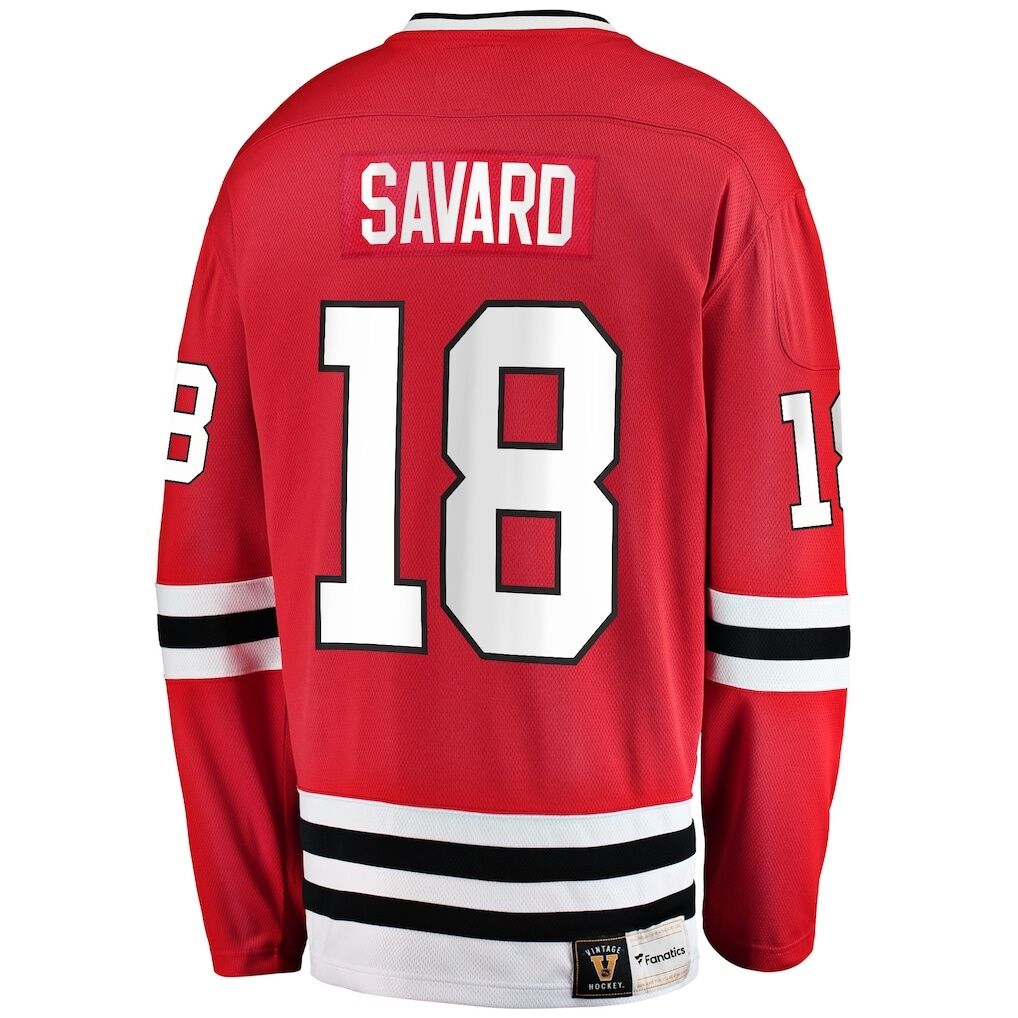Denis Savard Chicago Blackhawks Fashion7 Premier Breakaway Retired Player Jersey