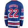 Mike Gartner New York Rangers Fashion7 Premier Breakaway Retired Player Jersey - Blue - Detail View