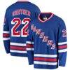 Mike Gartner New York Rangers Fashion7 Premier Breakaway Retired Player Jersey - Blue - Front View