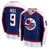 Bobby Hull Winnipeg Jets Fashion7 Breakaway Retired Player Jersey - Navy - Front View