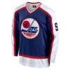 Bobby Hull Winnipeg Jets Fashion7 Breakaway Retired Player Jersey - Navy - Side View