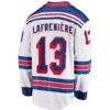Alexis Lafreniere New York Rangers Fashion7 Breakaway Jersey - White - Detail View