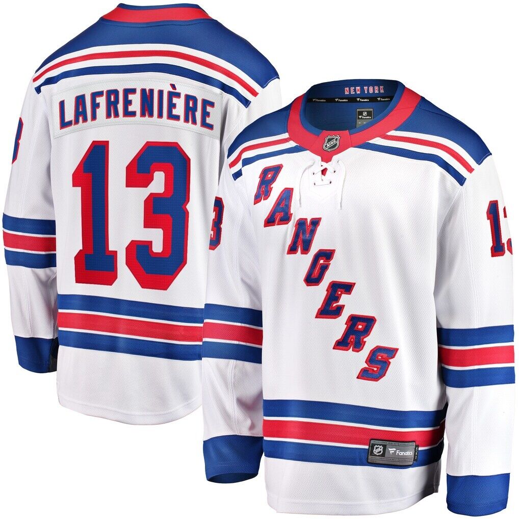 Alexis Lafreniere New York Rangers Fashion7  Breakaway Jersey