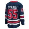 Mark Scheifele Winnipeg Jets Fashion7 Breakaway Jersey - Navy - Detail View