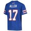 Josh Allen Buffalo Bills Youth Replica Jersey - - Detail View