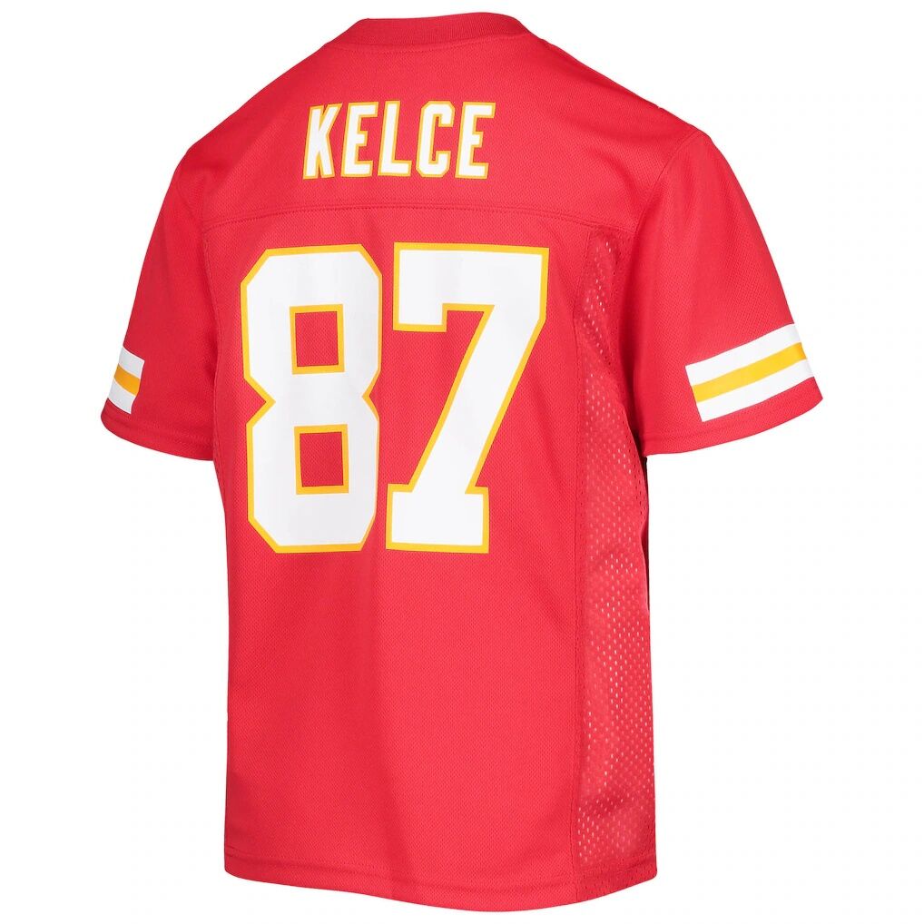 Travis Kelce Kansas City Chiefs Youth Replica Jersey