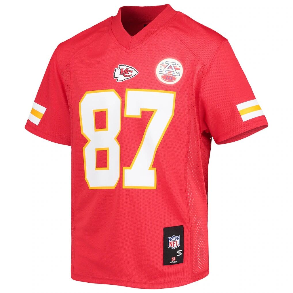 Travis Kelce Kansas City Chiefs Youth Replica Jersey