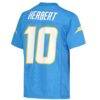 Justin Herbert Los Angeles Chargers Youth Replica Jersey - - Detail View