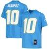 Justin Herbert Los Angeles Chargers Youth Replica Jersey - - Front View