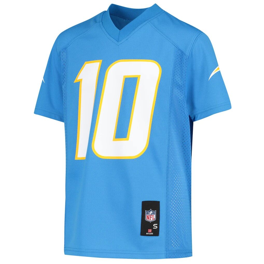 Justin Herbert Los Angeles Chargers Youth Replica Jersey - Powder Blue