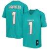 Tua Tagovailoa Miami Dolphins Youth Replica Jersey - - Front View