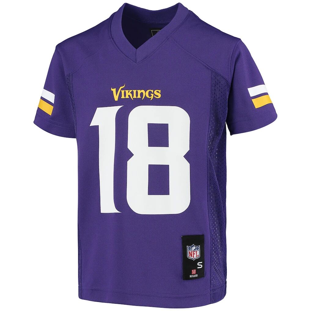 Justin Jefferson Minnesota Vikings Youth Replica Jersey