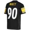 T.J. Watt Pittsburgh Steelers Youth Replica Jersey - Black - Detail View