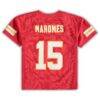 Patrick Mahomes Kansas City Chiefs Preschool Replica Player Jersey - Red - Detail View