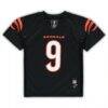 Joe Burrow Cincinnati Bengals Preschool Replica Player Jersey - Black - Side View