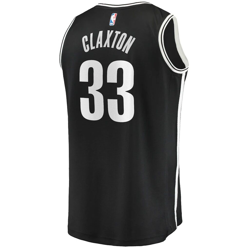 Nicolas Claxton Brooklyn Nets Fashion7 Fast Break Replica Jersey - Icon Edition