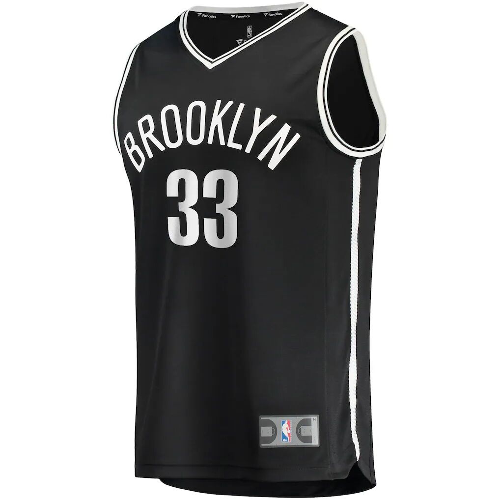 Nicolas Claxton Brooklyn Nets Fashion7 Fast Break Replica Jersey - Icon Edition