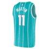 Cody Martin Charlotte Hornets Fashion7 Fast Break Replica Jersey - Teal - Detail View