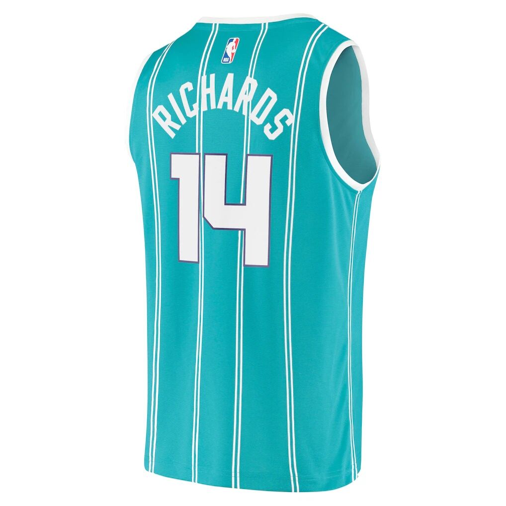 Nick Richards Charlotte Hornets Fashion7 Fast Break Replica Jersey – Icon Edition