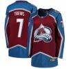Devon Toews Colorado Avalanche Fashion7 Women's Home Breakaway Player Jersey - - Front View