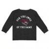 Cal State Chico Wildcats Toddler For the Love Long Sleeve T-Shirt - Charcoal - Front View