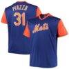Mike Piazza New York Mets Cooperstown Collection Replica Player Jersey - - Front View