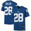 Jonathan Taylor Indianapolis Colts Youth Replica Jersey - - Front View