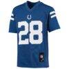 Jonathan Taylor Indianapolis Colts Youth Replica Jersey - - Side View