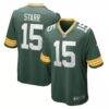 Bart Starr Green Bay Packers Nike Retired Player Game Jersey - Green - Front View