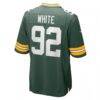 Reggie White Green Bay Packers Nike Retired Player Game Jersey - Green - Detail View