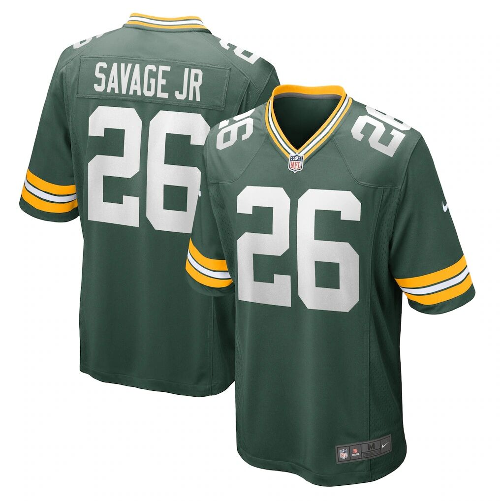 Darnell Savage Jr. Green Bay Packers Nike Game Team Jersey