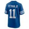 Michael Pittman Jr. Indianapolis Colts Nike Alternate Game Jersey - - Detail View